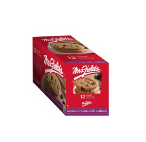 Mrs. Fields Oatmeal Raisin Walnut Cookie 2.1oz 12ct